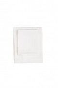 Drap housse en satin King size - 160x200+30 - White - 101