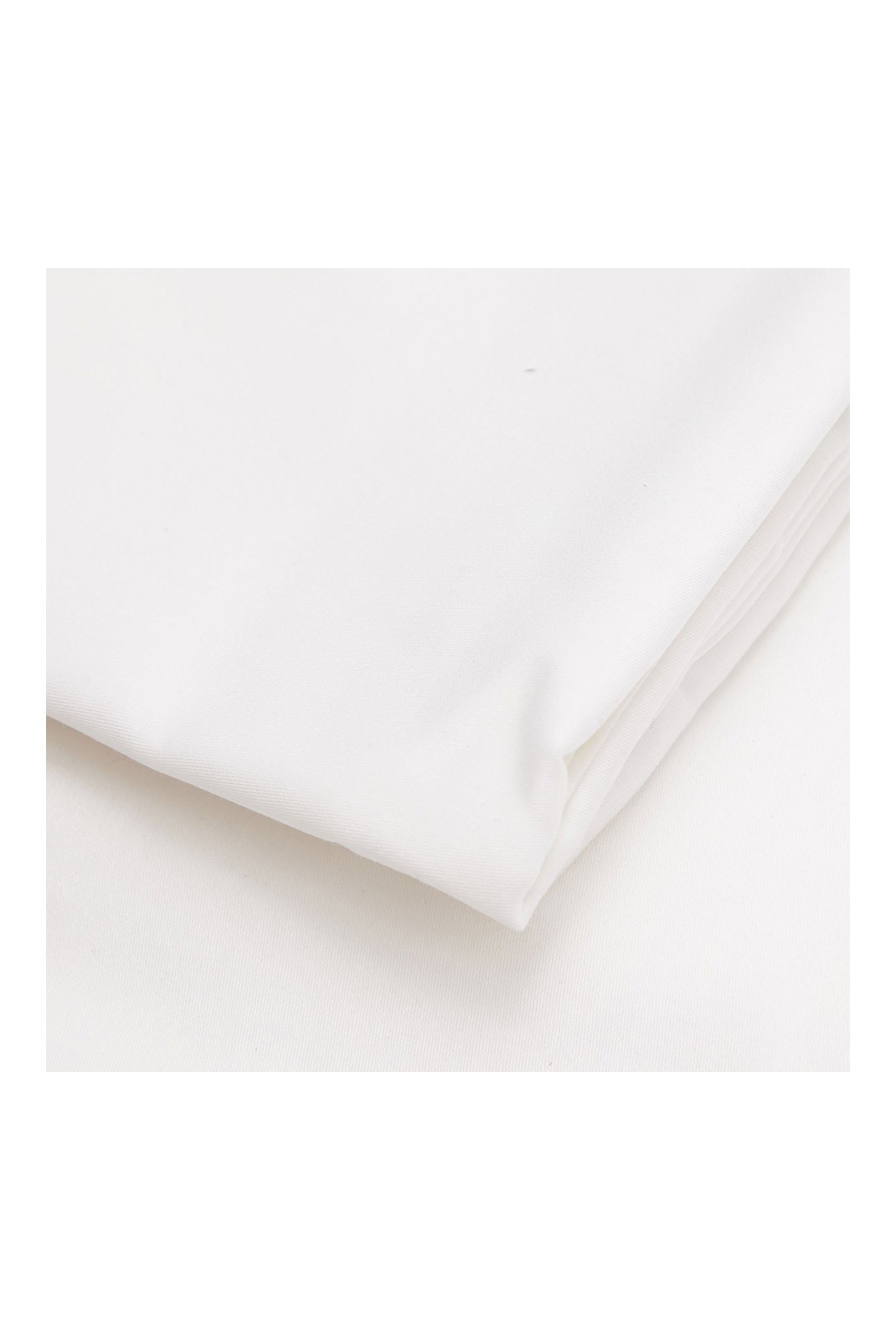 Drap housse en satin King size - 160x200+30 - White - 101