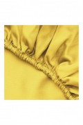 Drap housse renforcé King - 160x200+30 - Dark Yellow - 123