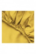 Drap housse renforcé Super King - 180x200+30 - Dark Yellow - 123