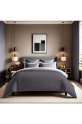 Housse de couette renforcé Super King - 260x220 - Dark Grey - 121