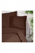 Housse de couette renforcé Super King - 260x220 - Dark Brown - 124