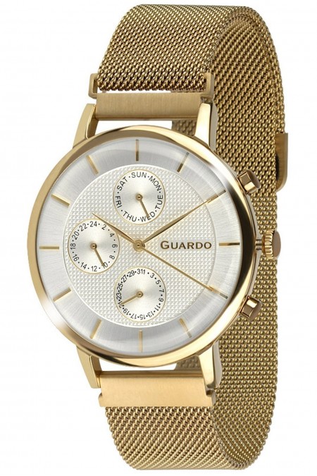 Montre - GUARDO - Gold/Silver/Gold - 012015-5