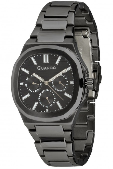 Montre - GUARDO - Black/Black/Silver-Black - 012686-3