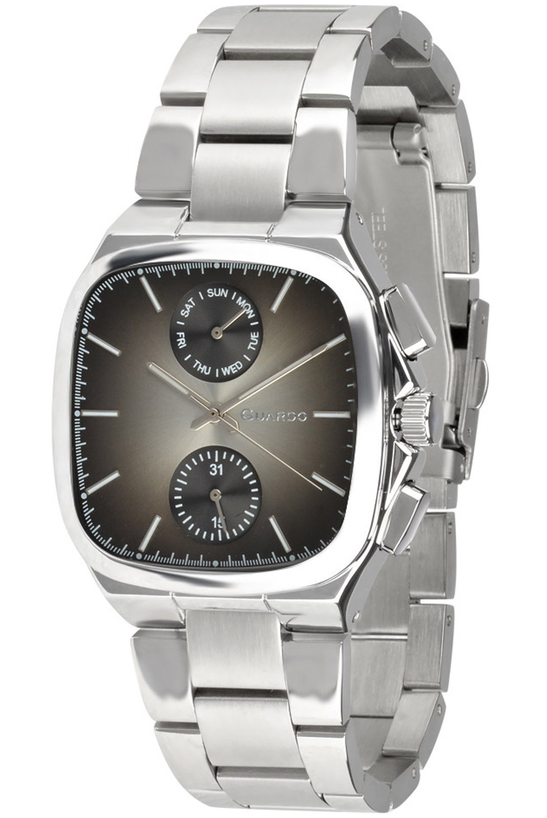 Montre - GUARDO - Silver/Black/Silver - 012688-2