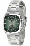 Montre - GUARDO - Silver/Green/Silver - 012688-3