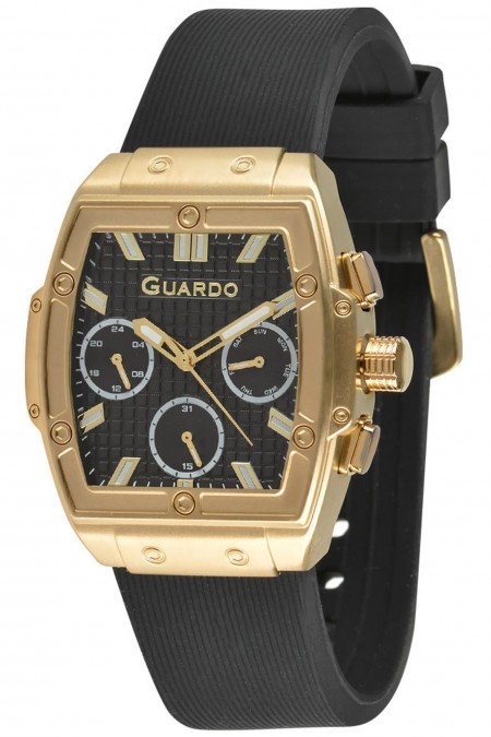 Montre - GUARDO - Gold/Black/ Black - 012690-6