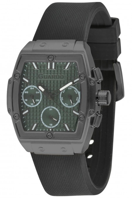 Montre - GUARDO - Black/Green/ Black - 012690-7