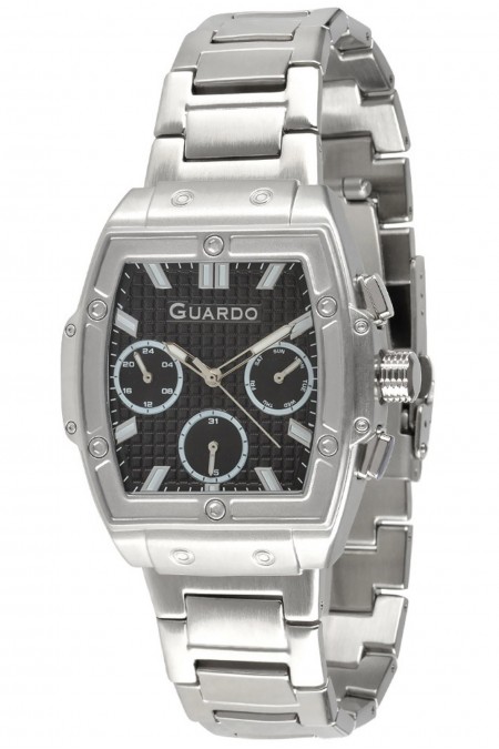 Montre - GUARDO - Silver/Black/Silver - 012691-2