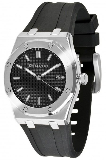 Montre - GUARDO - Silver/Black/Black - 012752-1