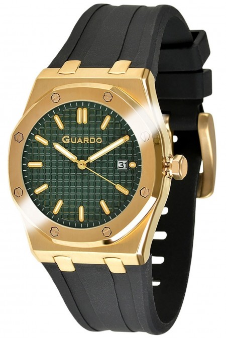 Montre - GUARDO - Gold/Green/Black - 012752-2