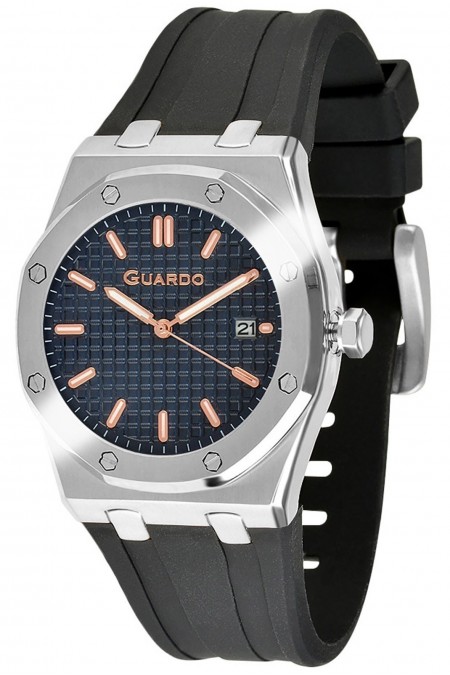 Montre - GUARDO - Silver/Blue/Black - 012752-3