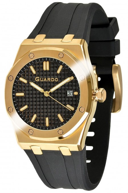 Montre - GUARDO - Gold/Black/Black - 012752-5