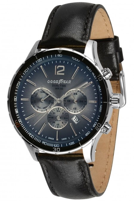 Montre - GOODYEAR - Silver/Black-Grey/Black - G.S01260.01.02