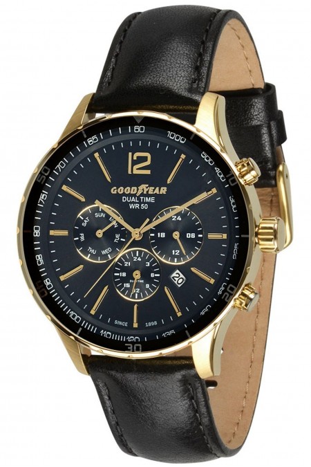 Montre - GOODYEAR - Gold/Black/Black - G.S01260.01.03