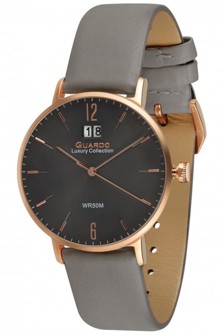 Montre - GUARDO - Rose Gold/Grey/Grey - S02416-5