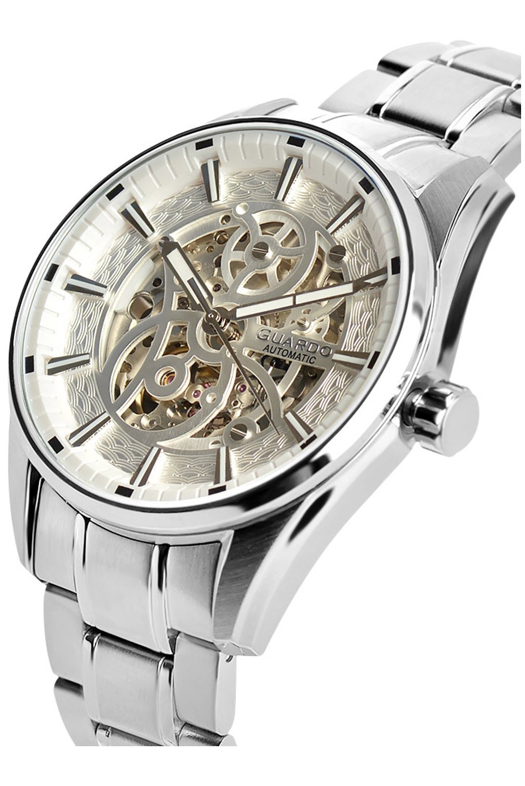 Montre - GUARDO - Silver/Silver-Grey/Silver - SA03013-2