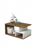 Table basse - Dark Walnut / White - A1146