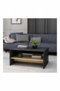 Table basse - Black / Marble / Sapphire Oak - V1309