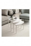 Table gigogne (3 pièces) - White - R1222