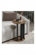 Table d'appoint - Walnut / Anthracite - R1227