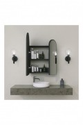 Armoire de toilette - Black - S1215