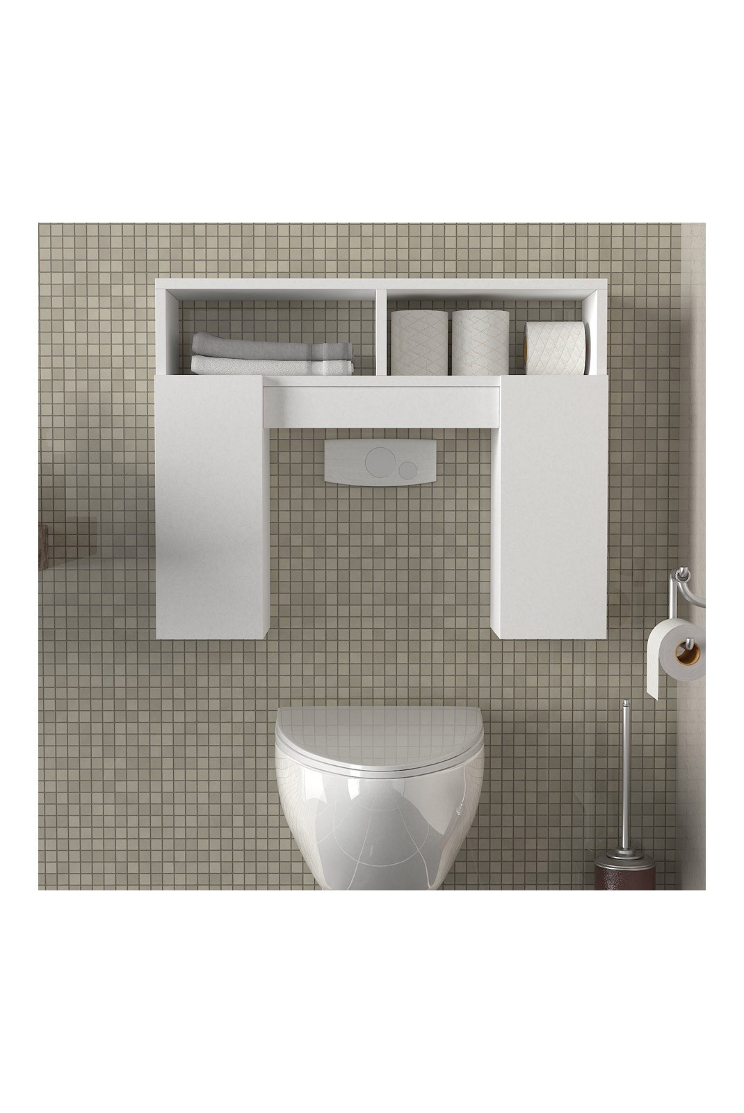 Armoire de toilette - White - N3908