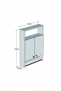 Armoire de toilette - White - P3903