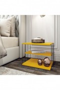 Table d'appoint - Yellow / Black - N2816