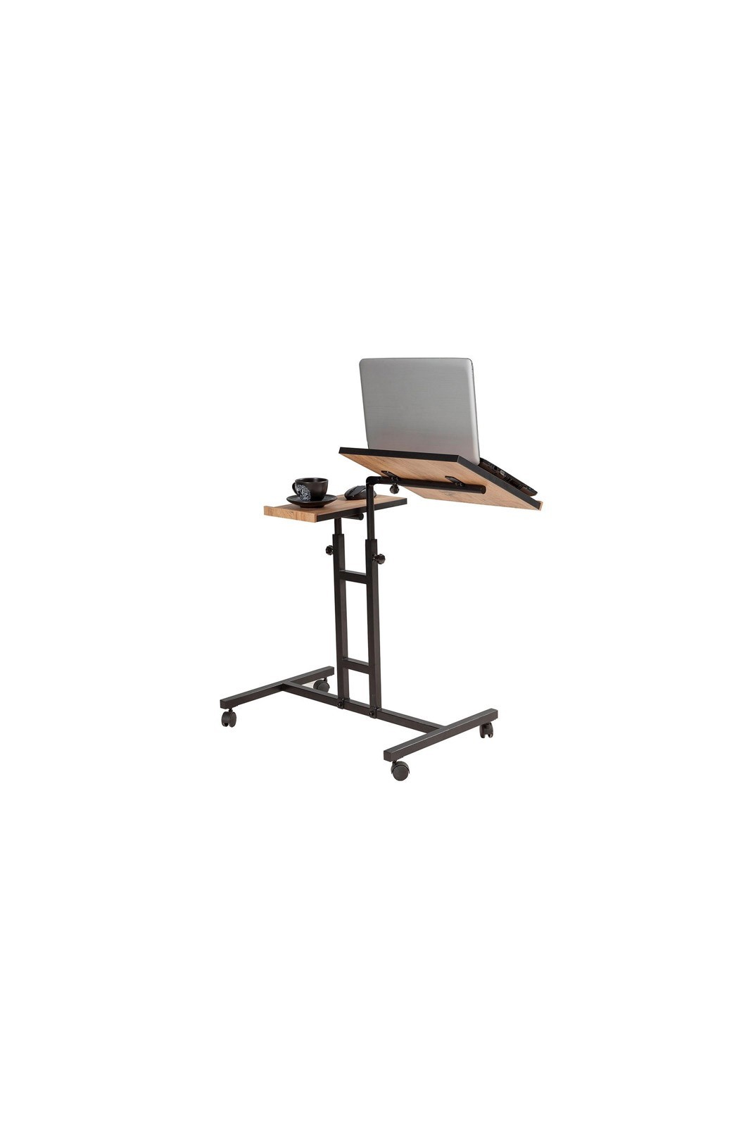 Bureau debout pour ordinateur portable - Atlantic Pine / Black - H2815