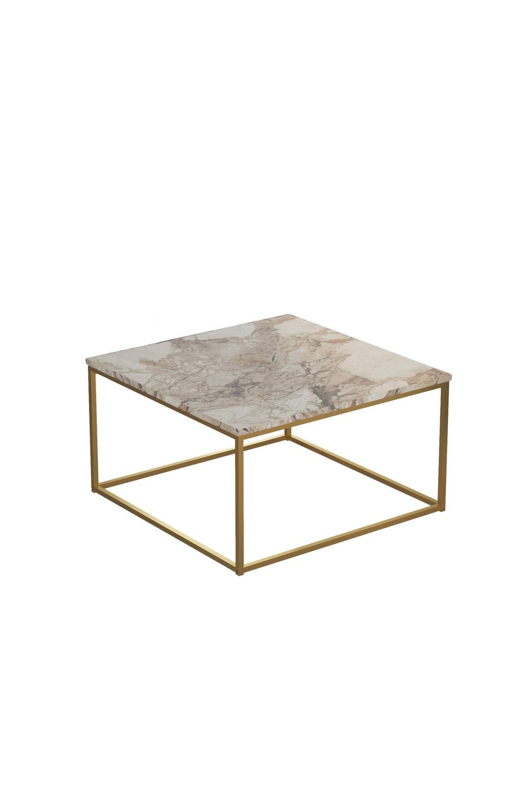 Table basse - White / Gold - S1242