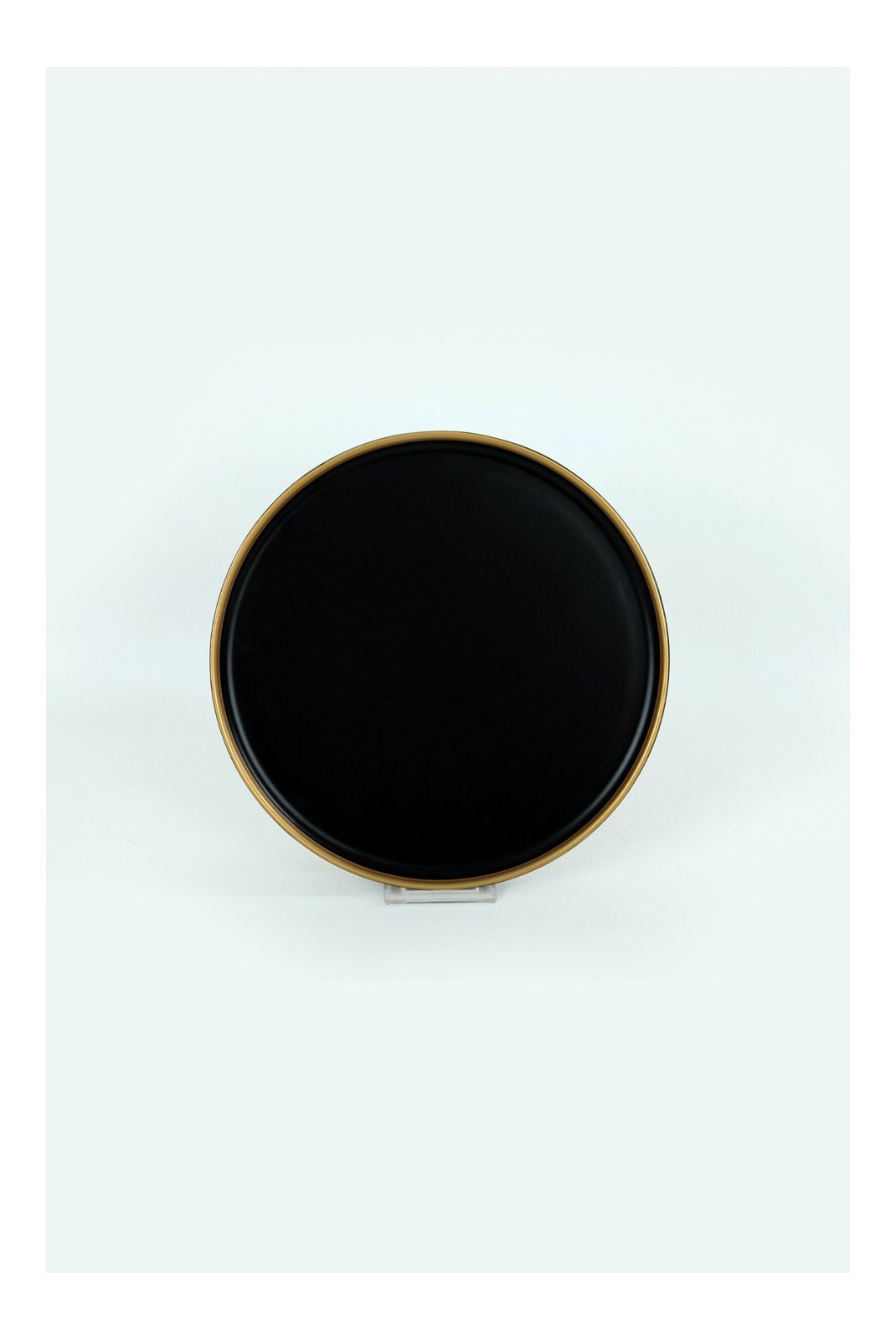 Service de table en céramique (24 pièces) - Black / Gold / White / Blue - M1742