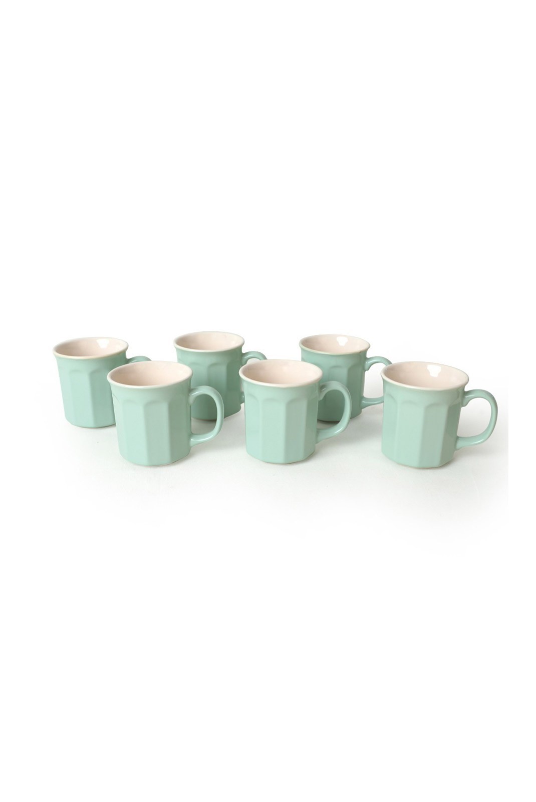 Ensemble de tasses (6 pièces) - Green / Cream - M1957