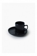 Ensemble de tasses à café (12 pièces) - Matte Black - M2256