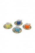 Ensemble de tasses à café (8 pièces) - Multicolor - P1905