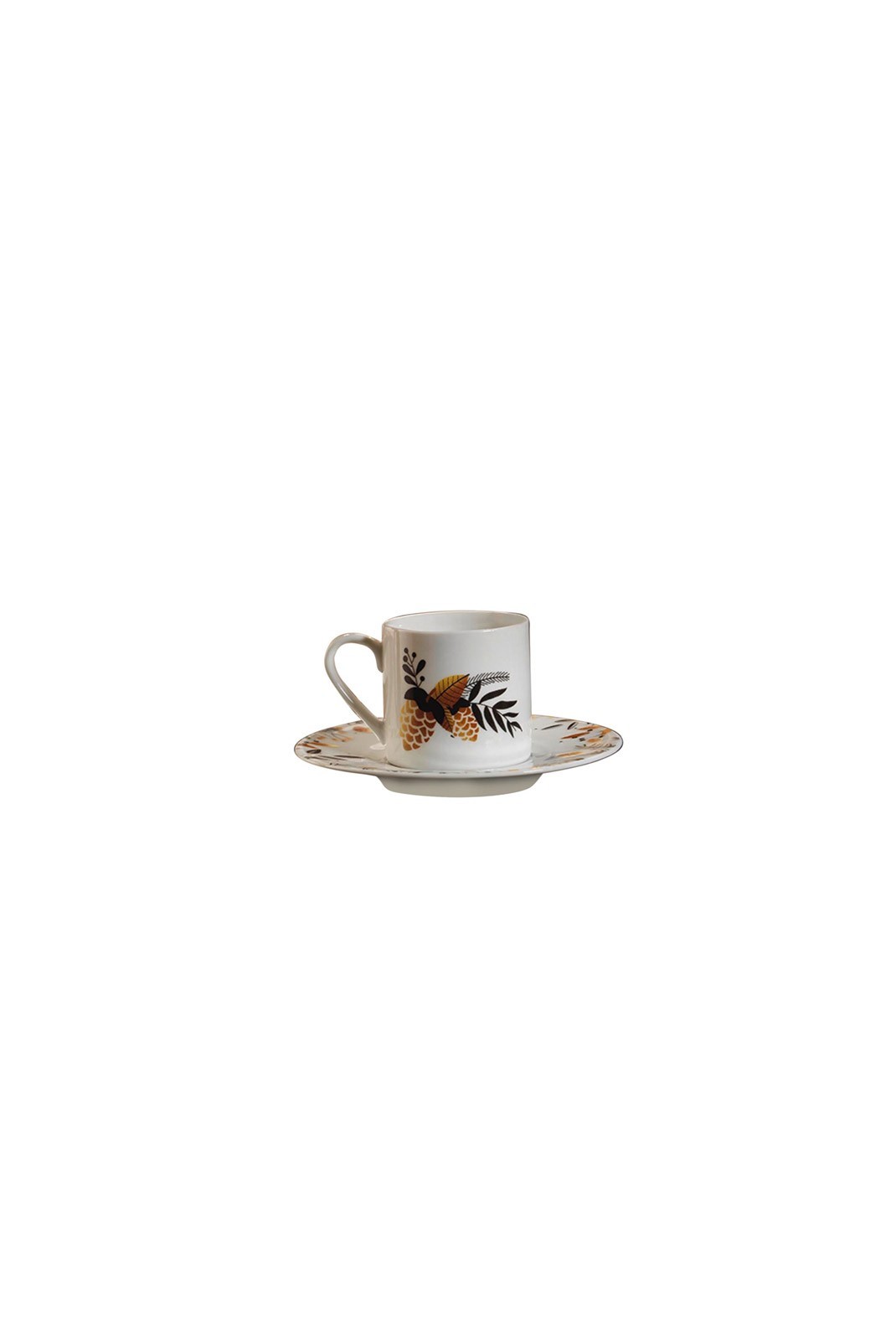 Ensemble de tasses à café (4 pièces) - Multicolor - P3339