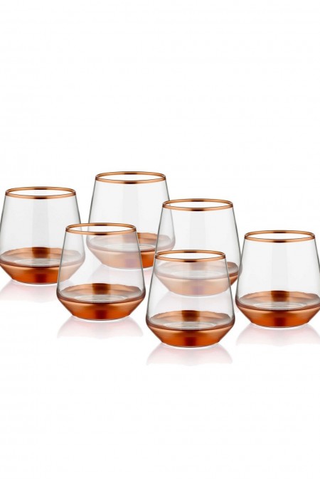 Ensemble de verres - Rose Gold - A4717