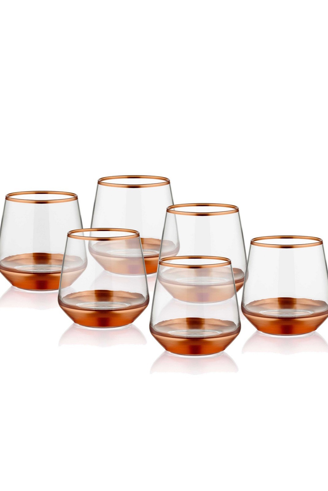 Ensemble de verres - Rose Gold - A4717