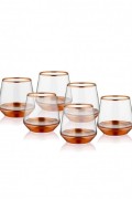 Ensemble de verres - Rose Gold - A4717