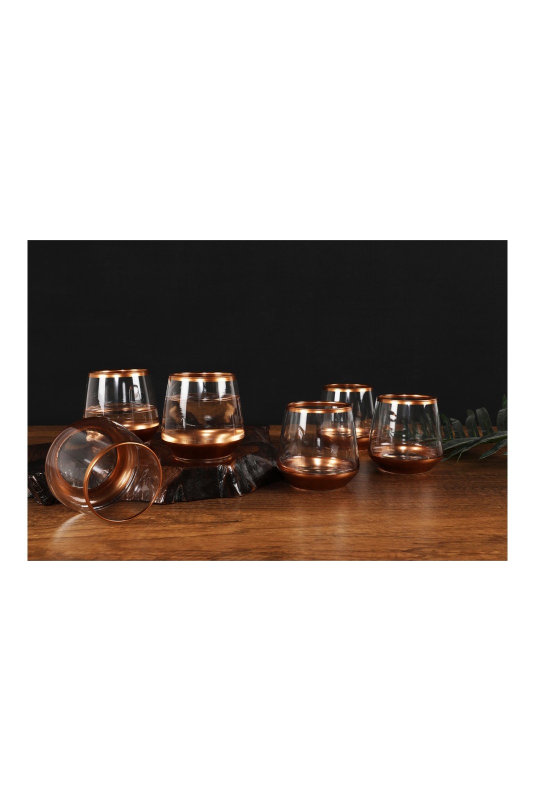 Ensemble de verres - Rose Gold - A4717