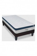 Matelas Montesquieu 90x190cm | Ressorts ensachés et Mémoite de forme