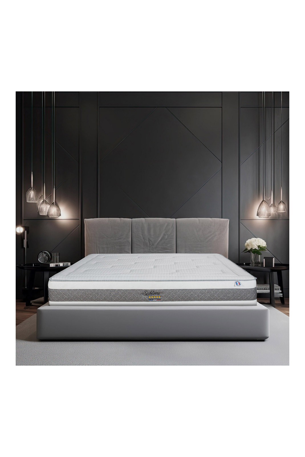 Matelas Sublime 140x190 cm | Mémoire de forme