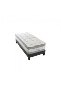 Ensemble Royal 5* 90x190 cm | Matelas Mémoire de forme + Sommier Bois