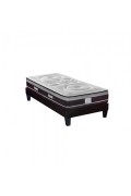 Ensemble Divin 90x190 cm | Matelas Ressorts ensachés + Sommier Bois