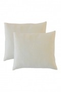 Lot de 2 Oreillers Flocons 60x60cm | Mémoire de forme