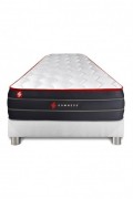 Ensemble Matelas BOOST 90x200 + Sommier Kit BLANC - SNBOOSTENS90200SKB