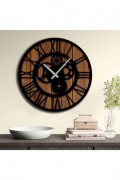 Horloge décorative en MDF - Multicolor - A6228