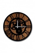 Horloge décorative en MDF - Multicolor - A6228