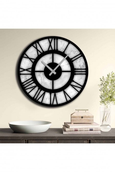 Horloge décorative en MDF - Multicolor - A6234