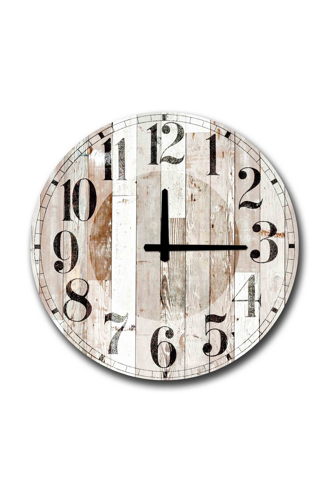 Horloge décorative en MDF - Multicolor - A6261